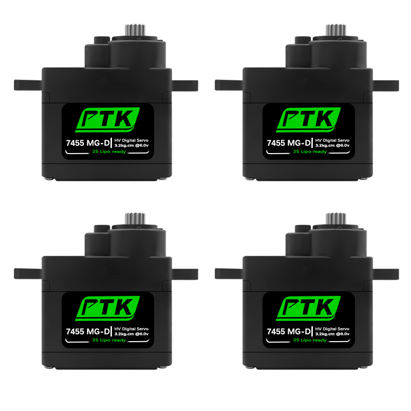 Rc Hobby Grade - Servo Digital PTK 7455MG-D 12g com