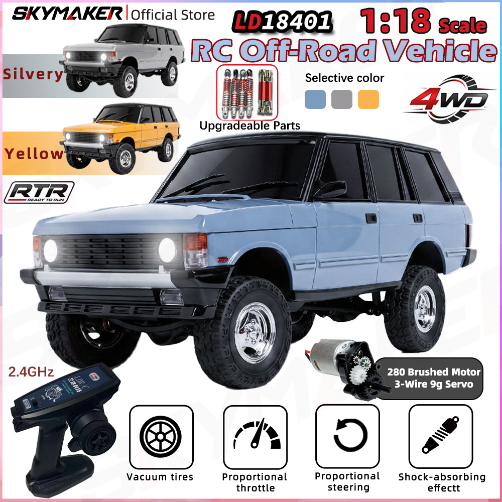 Rc Hobby World - Carro RC LDRC LD18401 1/18 4WD