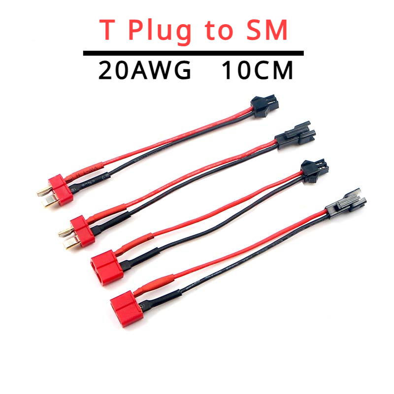 Rc Hobby Grade - T Plug macho e fêmea para