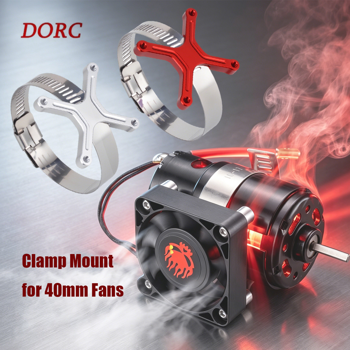 Rc Hobby World - Suporte Universal Ajustável para Ventilador 30-49mm