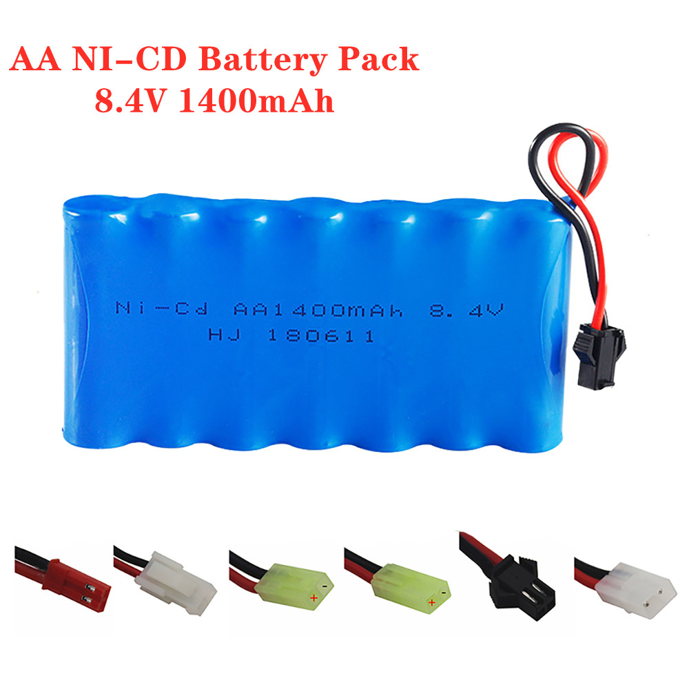 Rc And Hobby - 8.4v 1400mah ni-cd bateria recarregável para