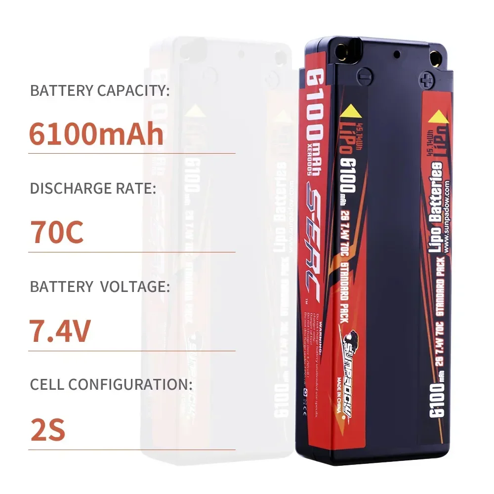 Rc Hobby Bali - Bateria lipo 7.4v 2s para 6100mah