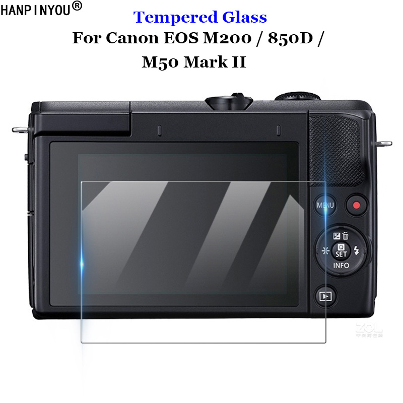Canon Camera Eos M50 Mark Ii - Película de vidro temperado para canon