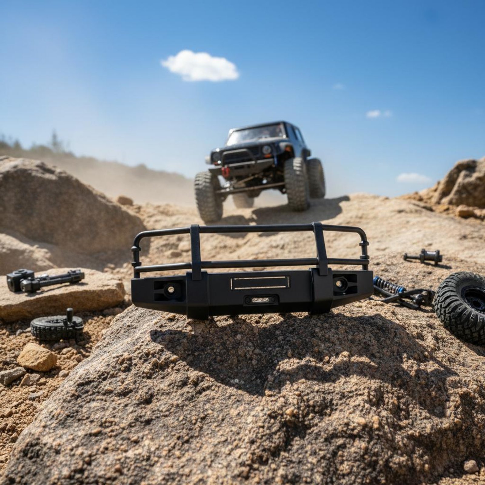 Rc And Hobby - Para-choque Dianteiro para RC Crawler -