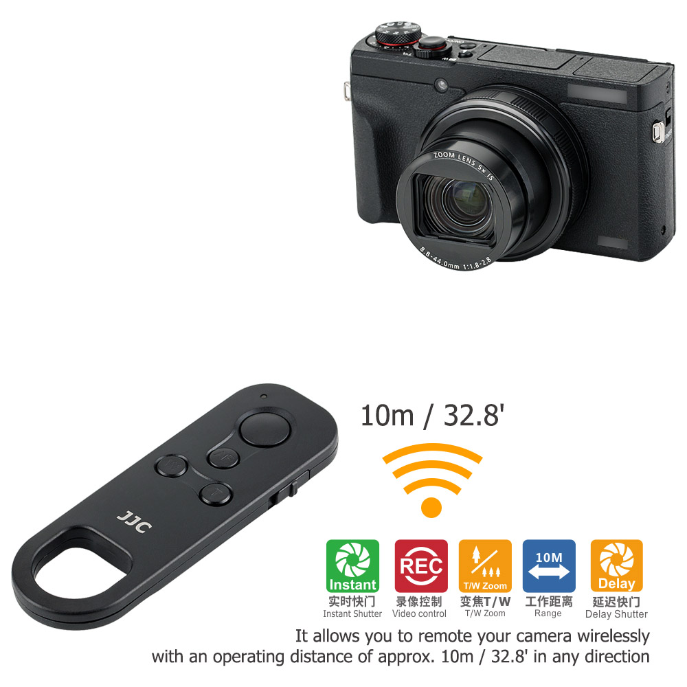 Canon Camera Eos M50 Mark Ii - JJC BR-E1 Controle Remoto Bluetooth para