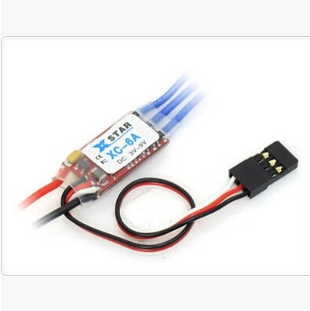 Rc And Hobby - FATJAY XC-6A Brushless ESC 6A 1-2S
