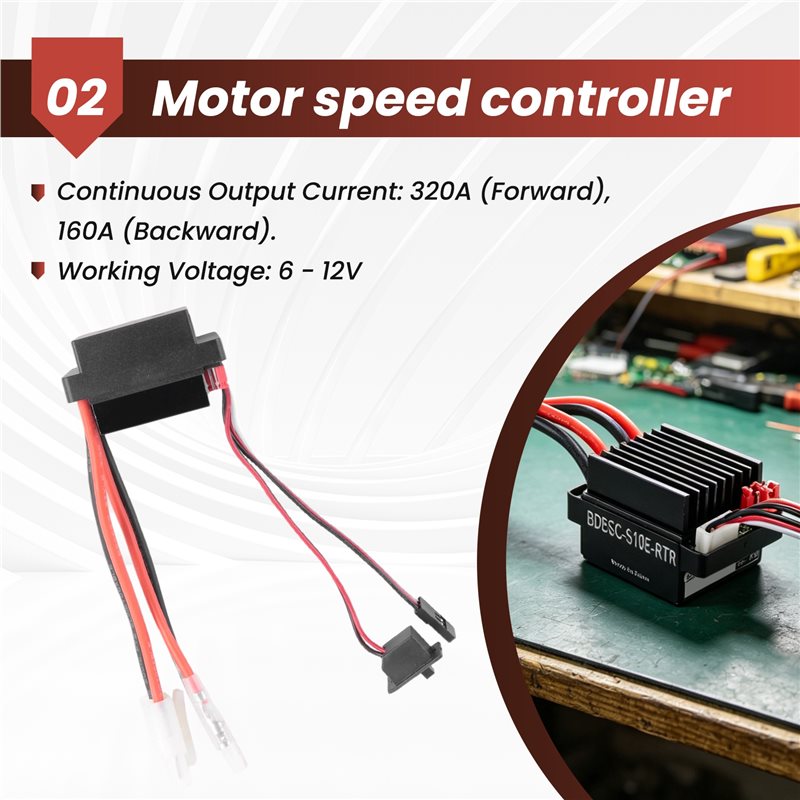 Controlador de Velocidade ESC  - Rc And Hobby avaliação e preço