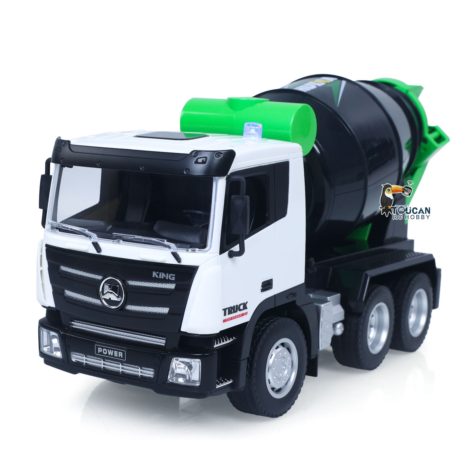 Huina Electric Mixer Truck Toy - Rc Hobby Grade avaliação e preço