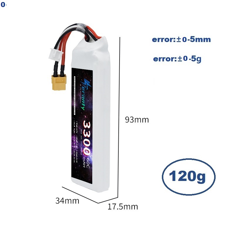 Bateria lipo 2s 7.4v 3300mah 6 - Rc Hobby Grade avaliação e preço