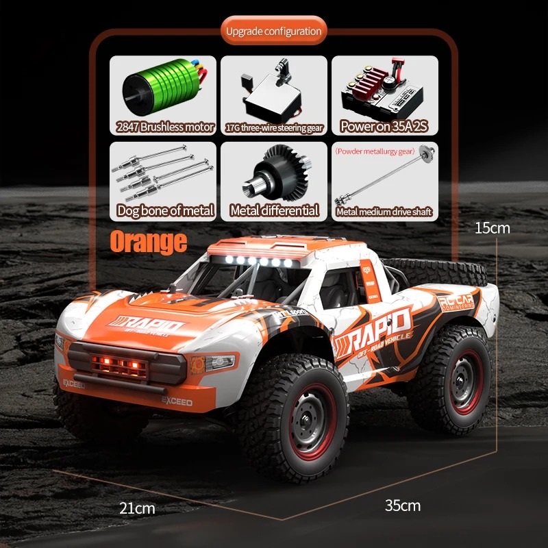 Jjrc q130 1:16 70 km/h 4wd rc  - Rc Hobby World avaliação e preço