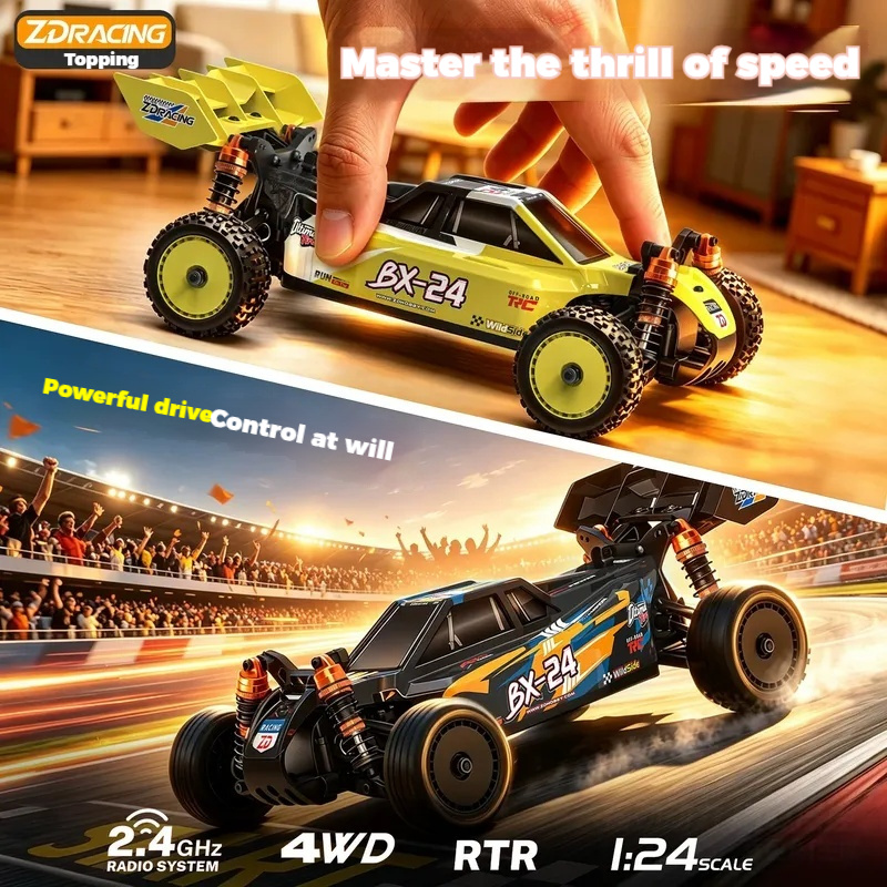 Zd Racing 1/24 Bx 24 4wd Brush - Rc Hobby World avaliação e preço