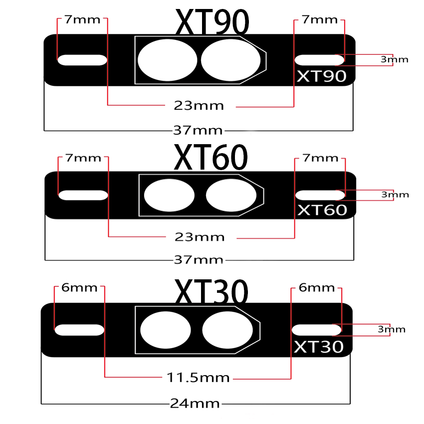 5/10 peças xt30 xt60 xt90 cone - Rc Hobby Grade avaliação e preço