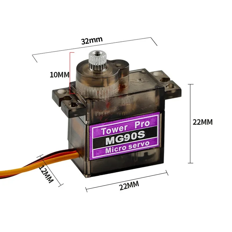 Sg90/mg90s 9g micro servo digi - Rc Hobby Grade avaliação e preço