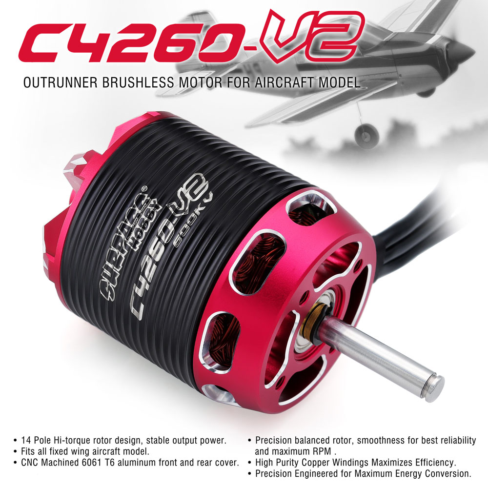 Supera hobby c4240 750kv/850kv - Rc Hobby Grade avaliação e preço