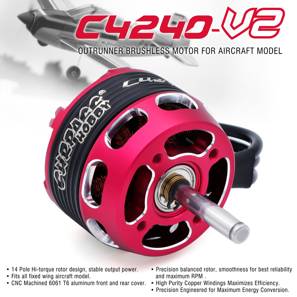 Supera hobby c4240 750kv/850kv - Rc Hobby Grade avaliação e preço