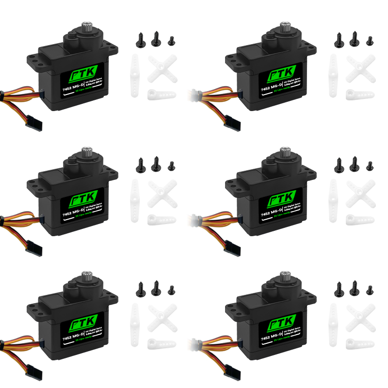 Servo Digital PTK 7452 MG-D 9g - Rc Hobby Grade avaliação e preço